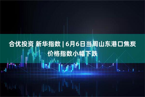 合优投资 新华指数 | 6月6日当周山东港口焦炭价格指数小幅下跌