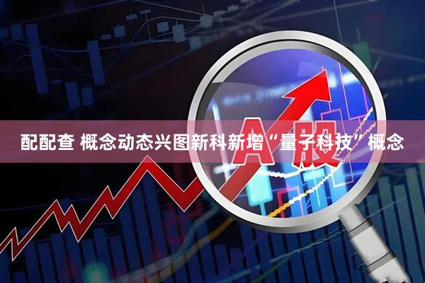 配配查 概念动态兴图新科新增“量子科技”概念